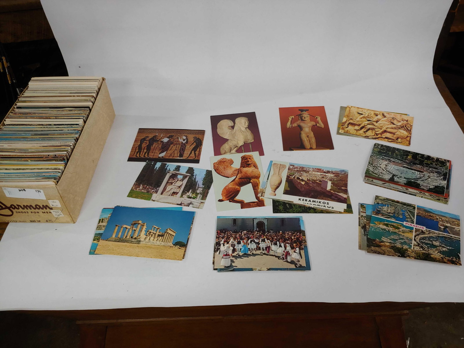 EARLY AMERICAN ARTIFACTS, MONUMENTS, AND PICTORIAL POSTCARDS: MOST ARE UNUSED. 150+