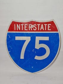 INTERSTATE 75 REFLECTIVE SIGN