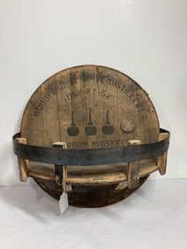 WOODFORD BOURBON WHISKEY BARREL RECLAIMED SHELF