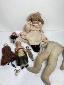 GERMAN AND SWISS DOLLS