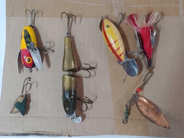 HEDDON,GO DEEP CRAB, CRAZY CRAWLER, AND OTHER GREAT LURES