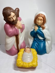 3PC NATIVITY BLOW MOLDS