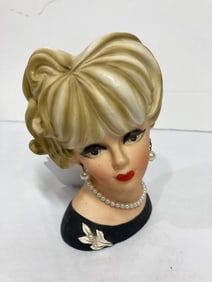 NAPCO 1960S LADY HEAD VASE