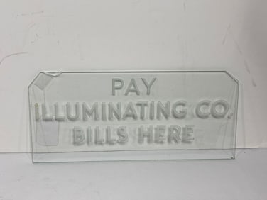 ILLUMINATING CO GLASS PANEL