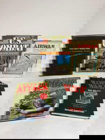 US COMBAT, AIRWAR, AND WORLD WAR BOOKS
