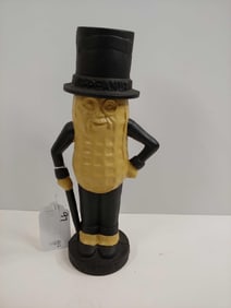 MR PEANUT 11.5 IN CAST IRON BANK