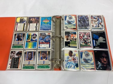 1990S FOOTBALL CARD BINDER