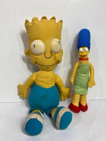 THE SIMPSONS CLOTH DOLLS