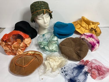 VINTAGE LADIES HATS
