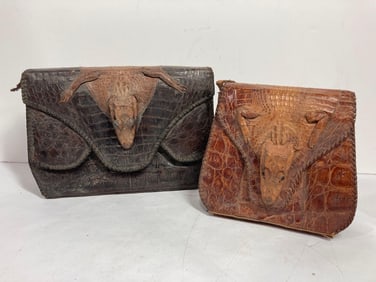 GENUINE ALLIGATOR SKIN HANDBAGS