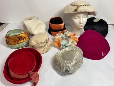 VINTAGE LADIES HATS