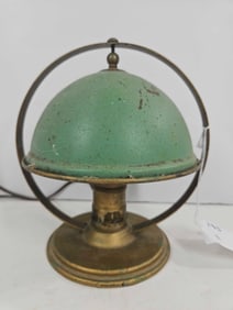ART DECO MUSHROOM SHADE DESK LAMP