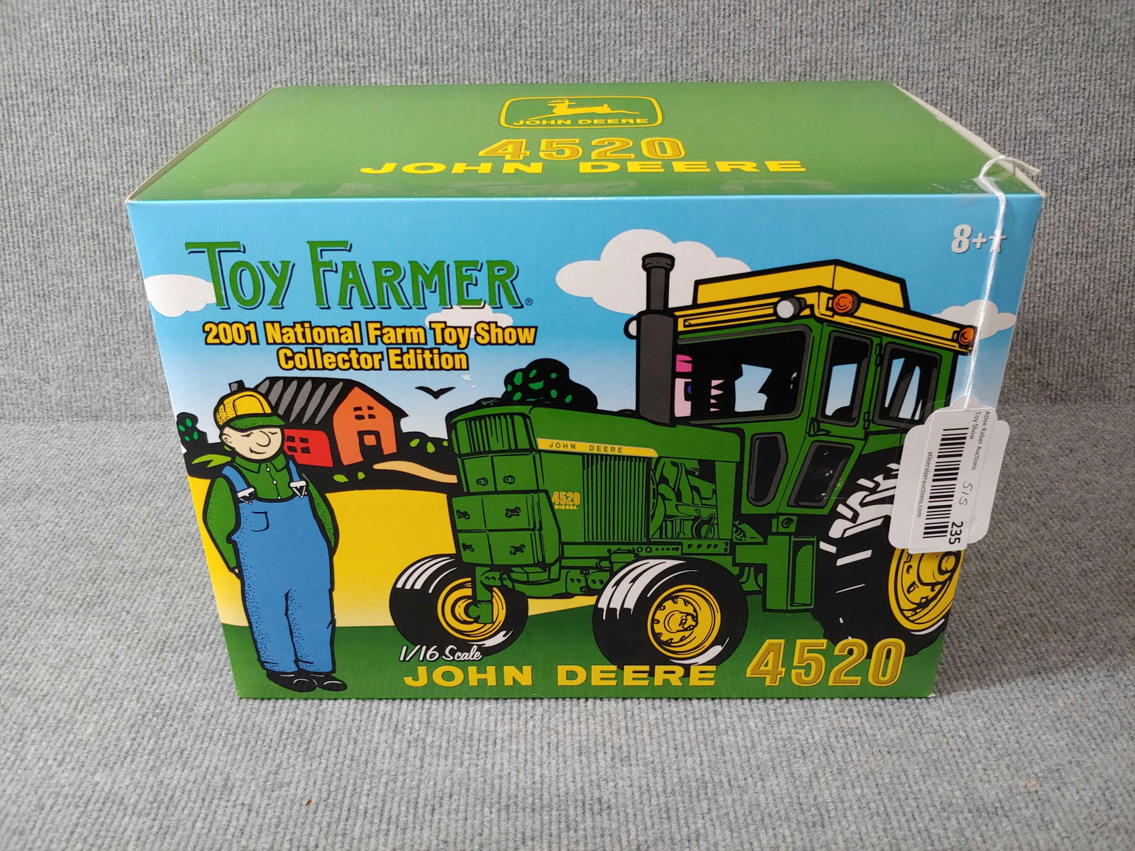 TOY FARMER 2001 NATIONAL FARM TOY SHOW COLLECTOR EDITION JOHN DEERE 4520: 1/16TH SCALE