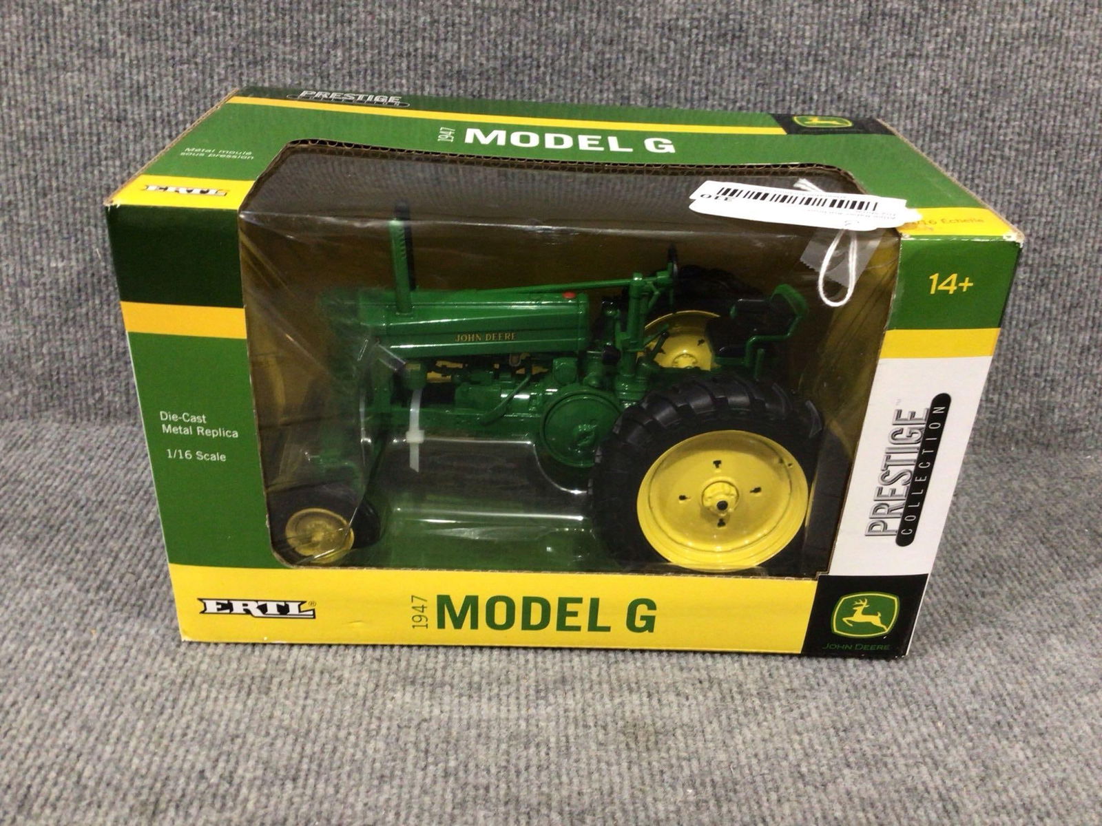 JOHN DEERE 1947 MODEL G: PRESTIGE COLLECTION ERTL, 1/16TH SCALE