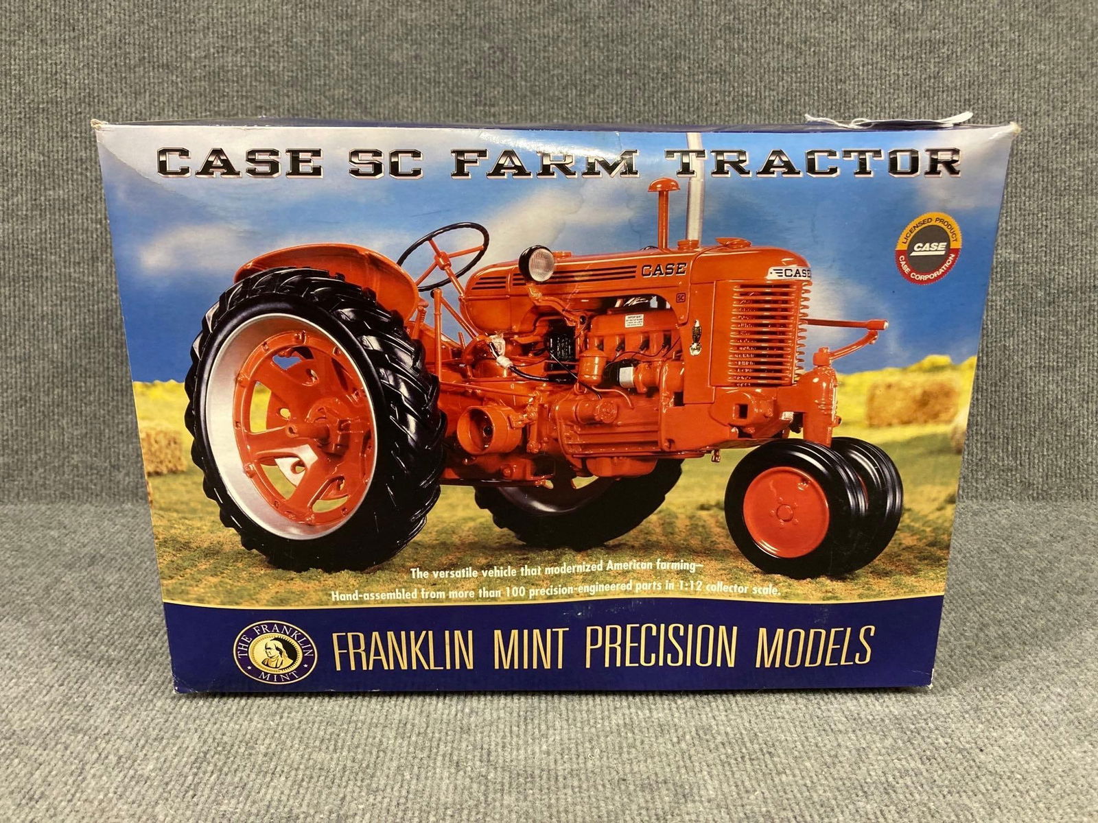 FRANKLIN MINT CASE SC HD NF FARM TRACTOR PRECISION MODEL (1 of 5)