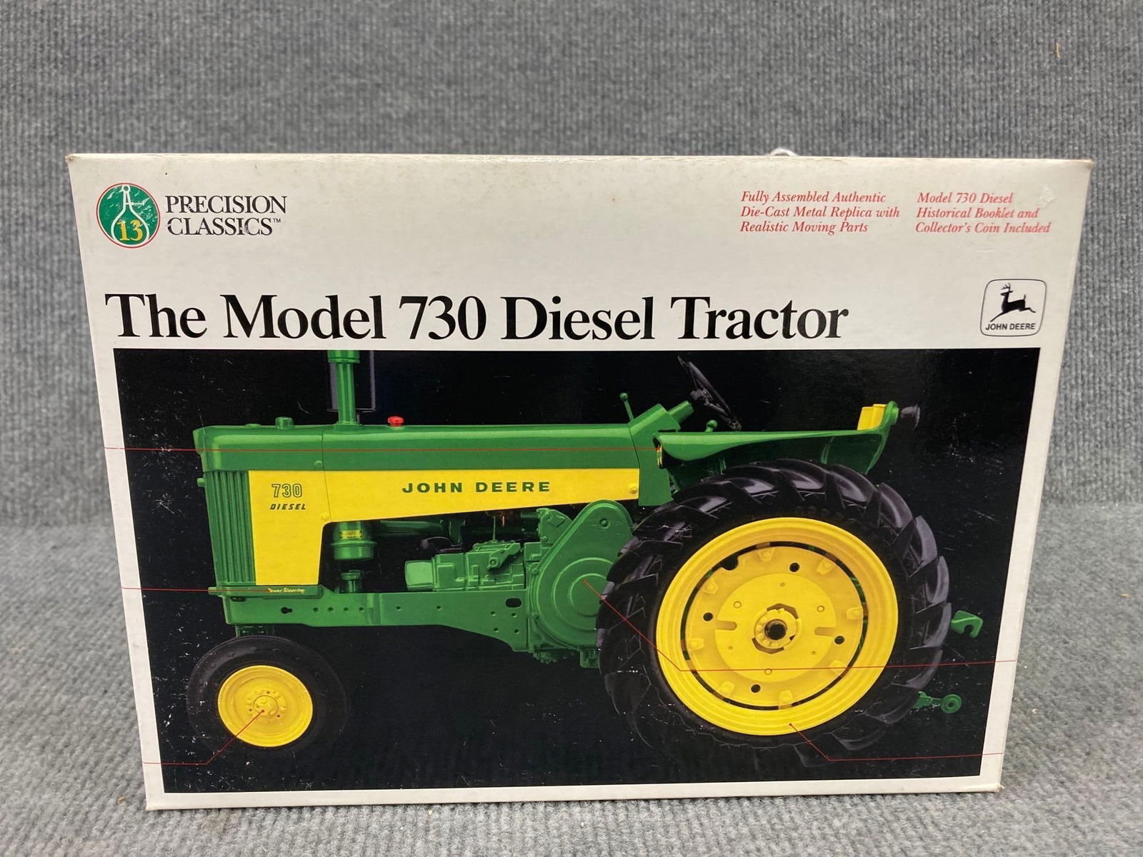 ERTL JOHN DEERE HD NF MODEL 730 DIESEL TRACTOR SPECIAL PRECISION CLASSICS NO. 13 (1 of 5)