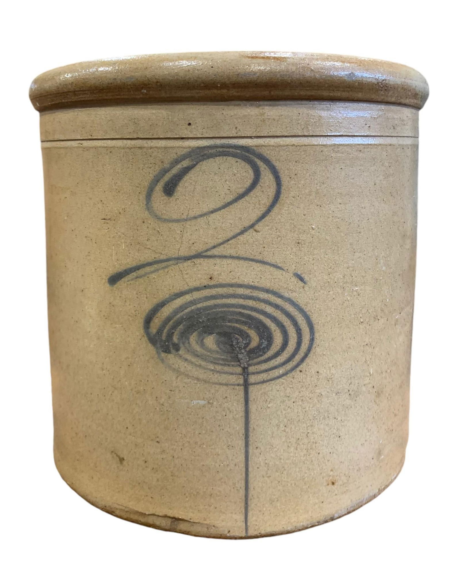 Antique 2 Gallon Bee Sting Primitive Farmhouse Crock (1 of 8)