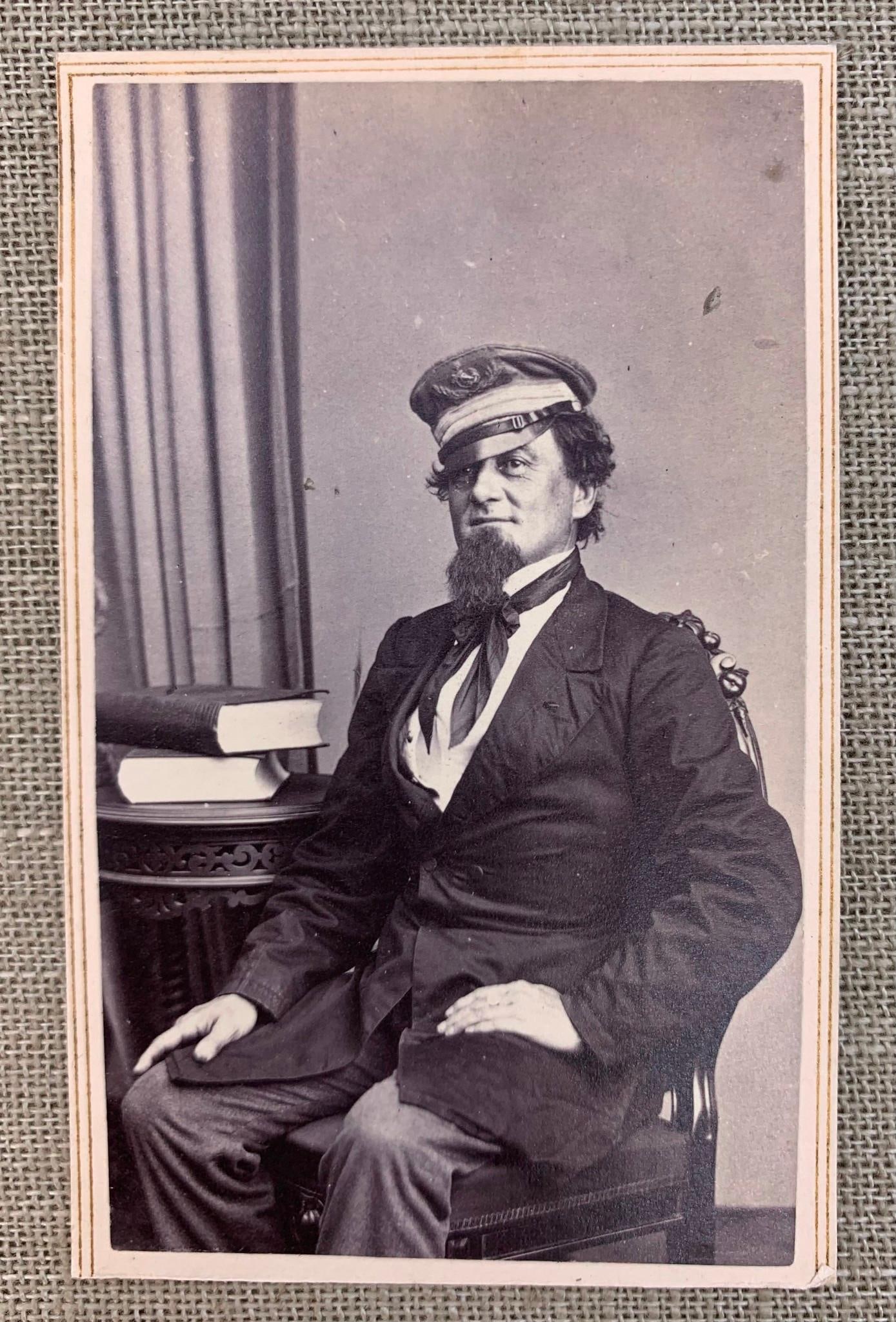 Confederate Naval Commander John Newland Moffitt Civil War era CDV (1 of 3)