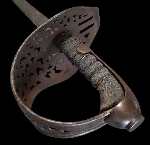 1860s Civil War era Shark Skin Grip Confederate Sword (1 of 13)