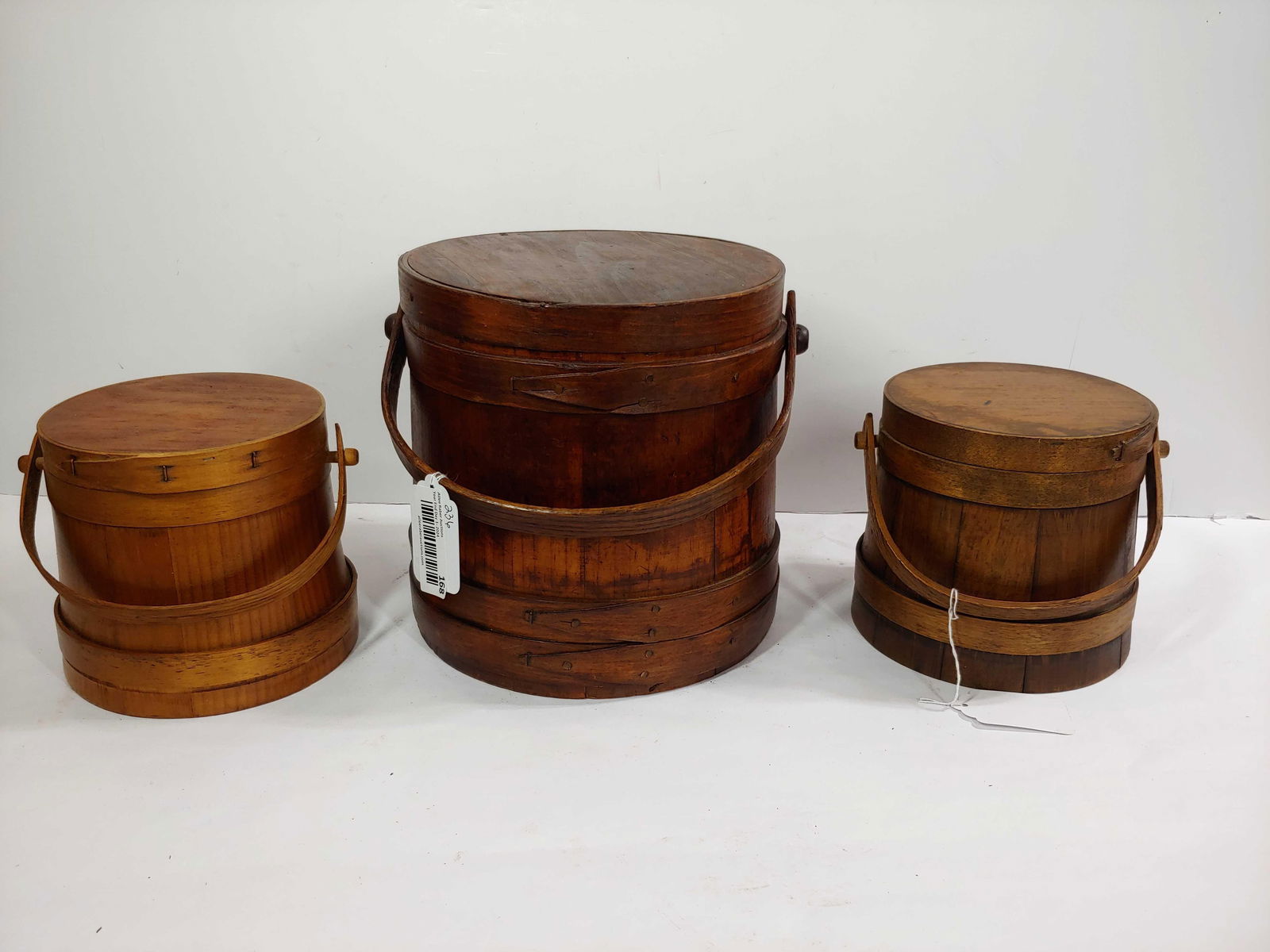 3- Primitive Firkin buckets (1 of 10)