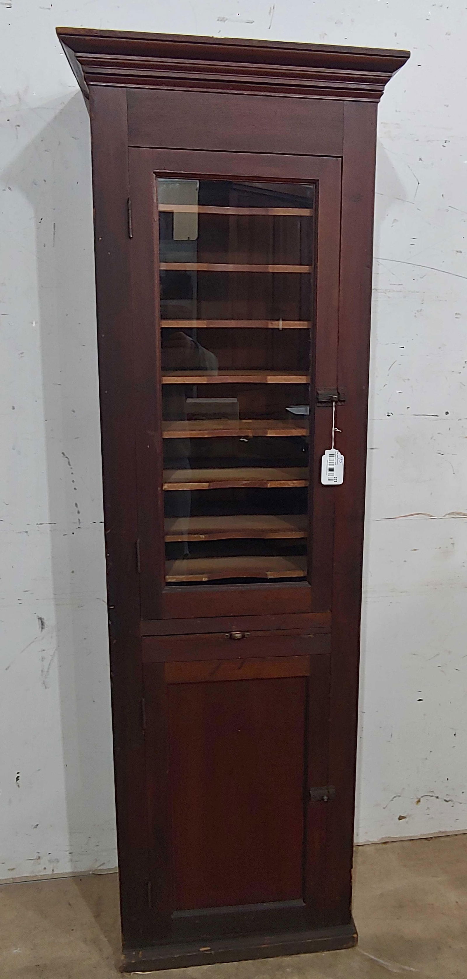 Tall early Courthouse Document cabinet (1 of 7)