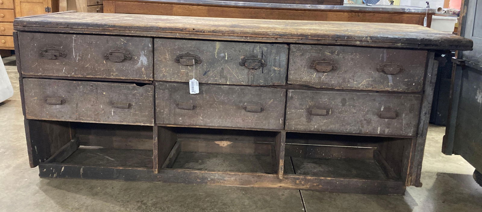Early ornate Country Store Counter (1 of 8)