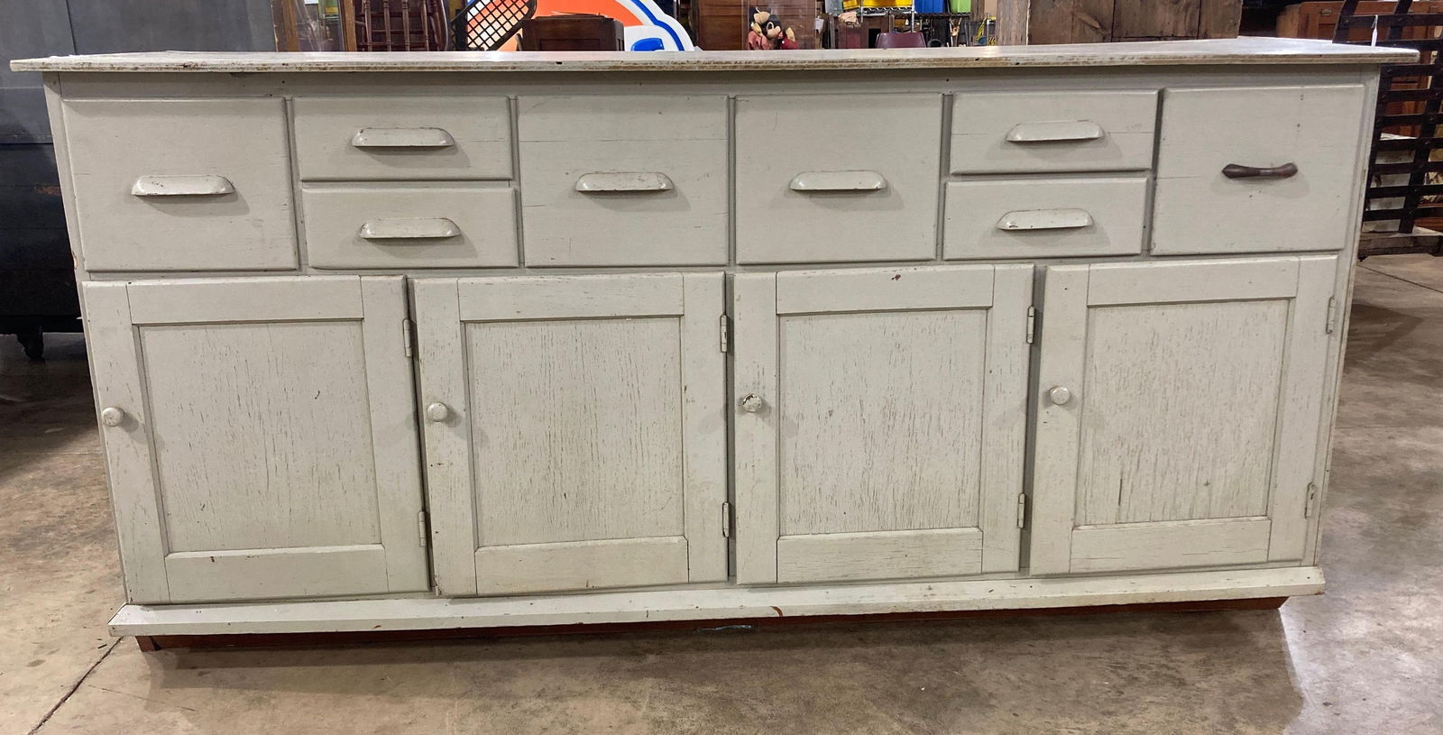 Early painted Store Counter (1 of 6)