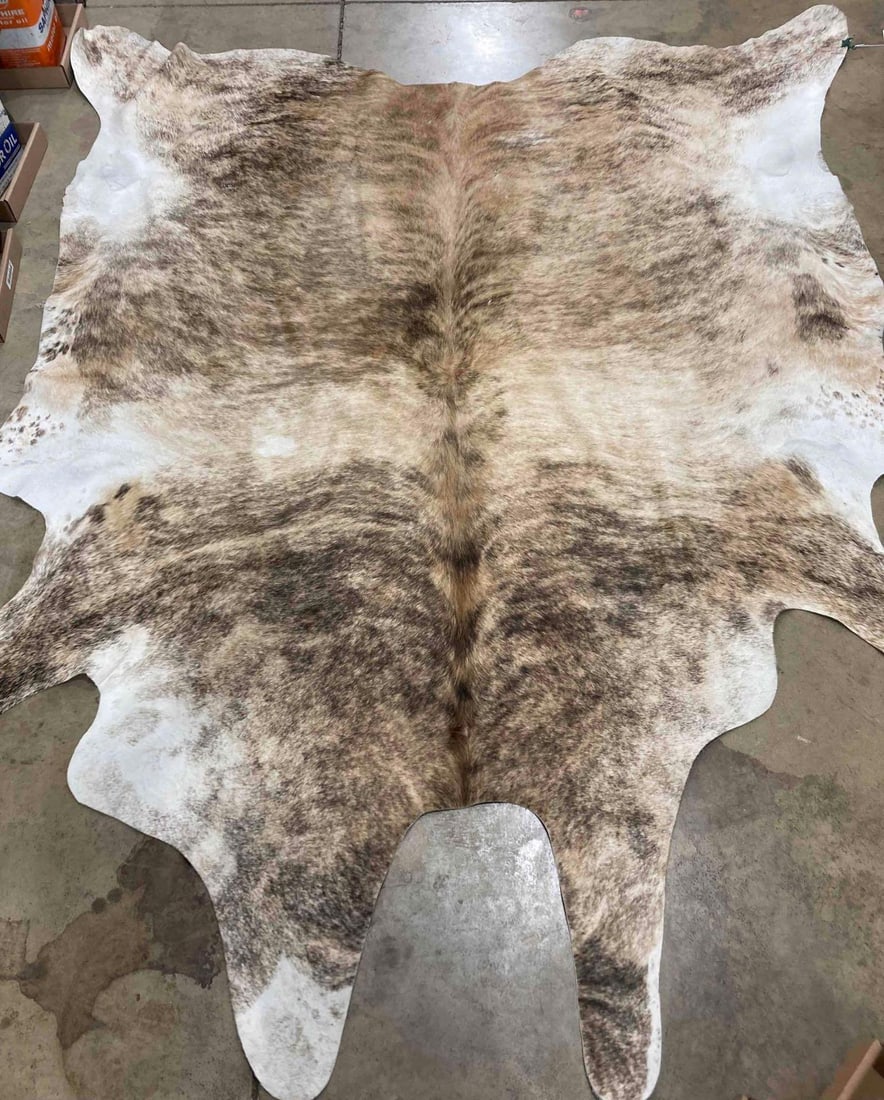 Tricolor Brazilian Soft Tanned Cow Hide (1 of 5)