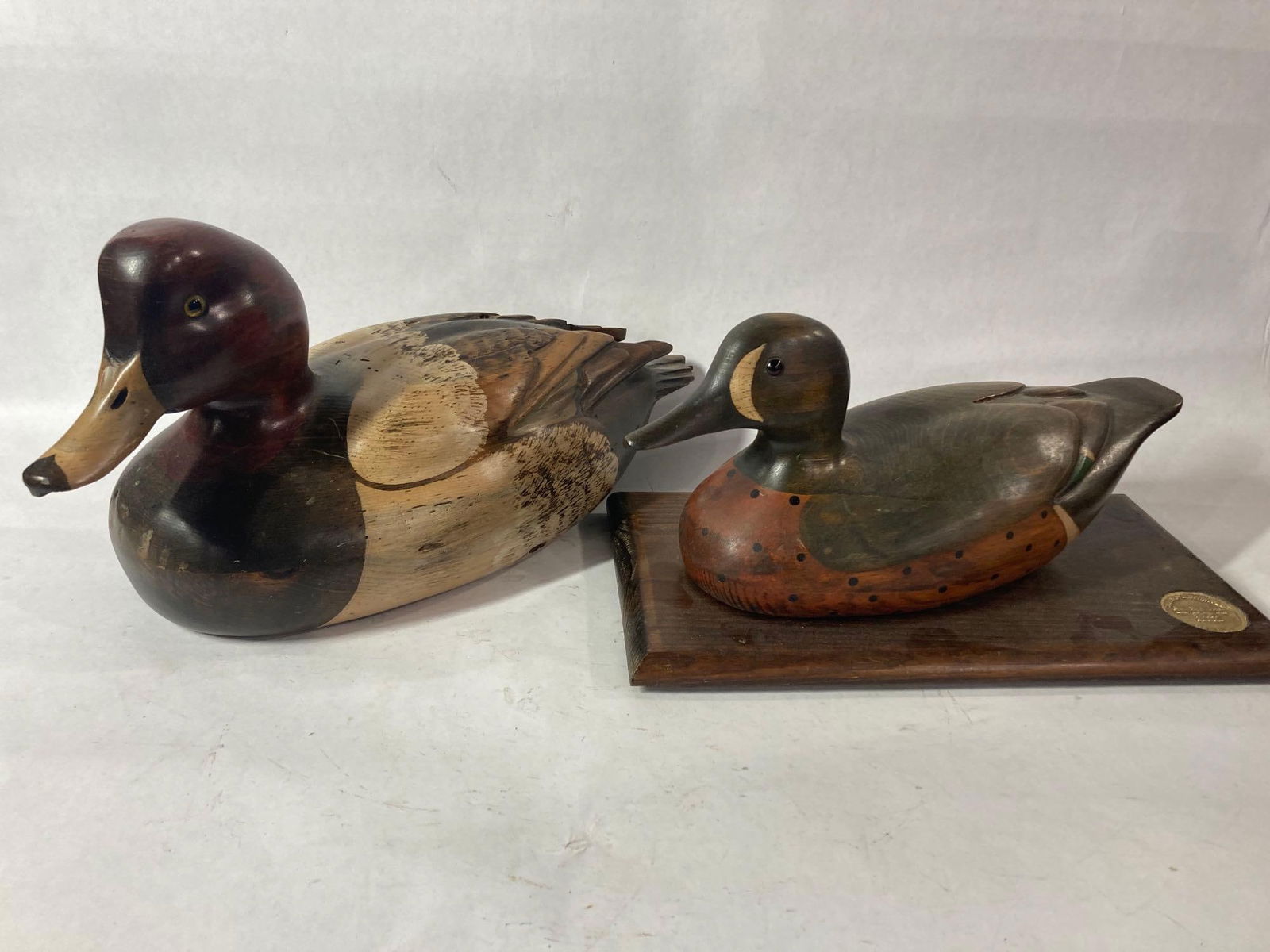 2- Ducks Unlimited Tom Taber Duck decoys (1 of 6)