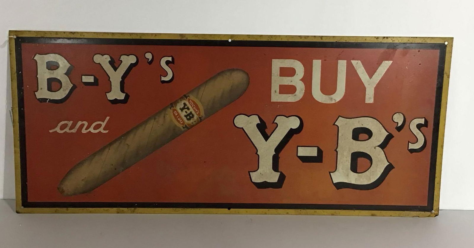 SST B-Y's and Y-B's Cigars sign (1 of 6)
