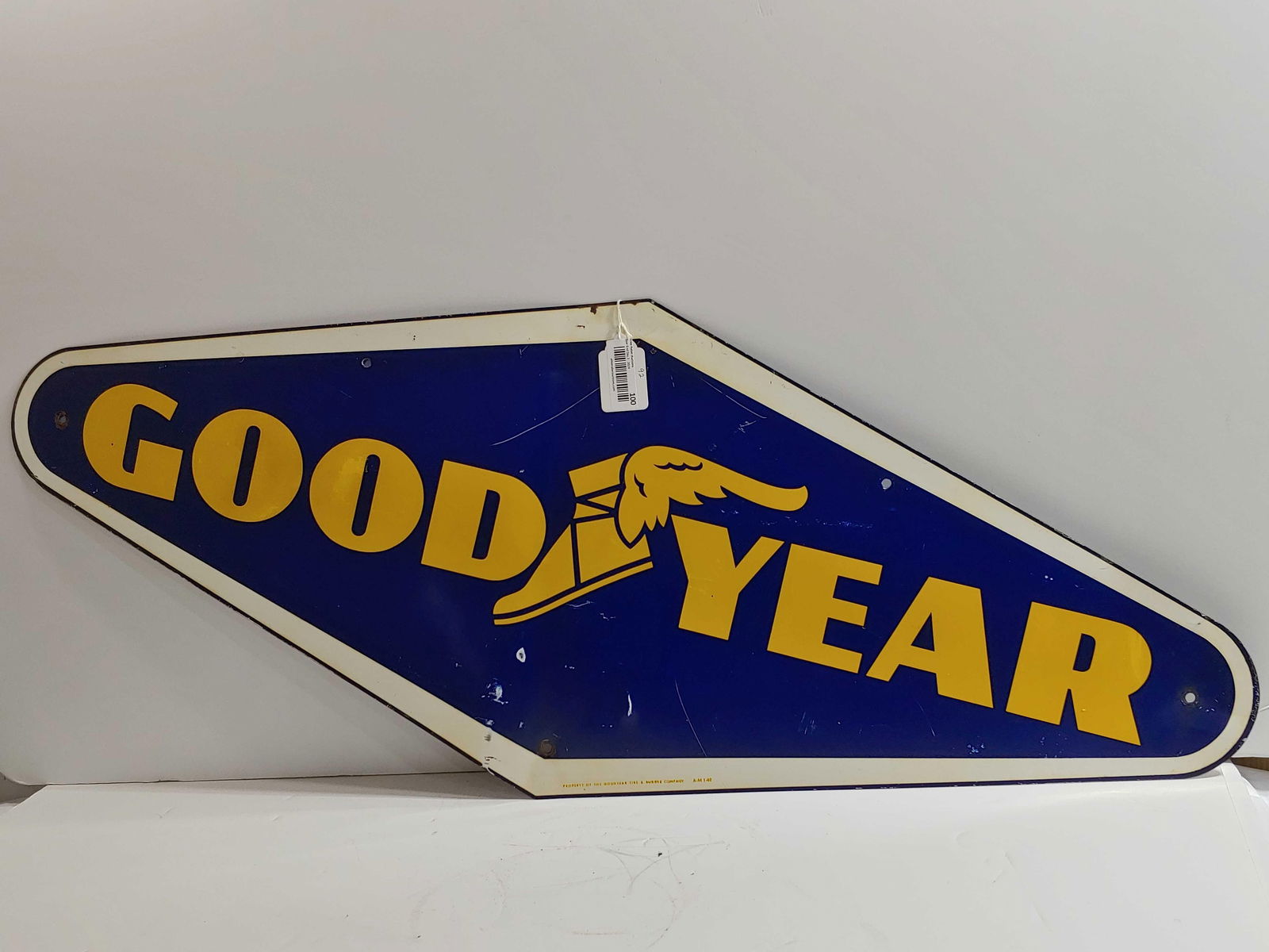 SST 1962 Goodyear "Wing foot" sign (1 of 5)