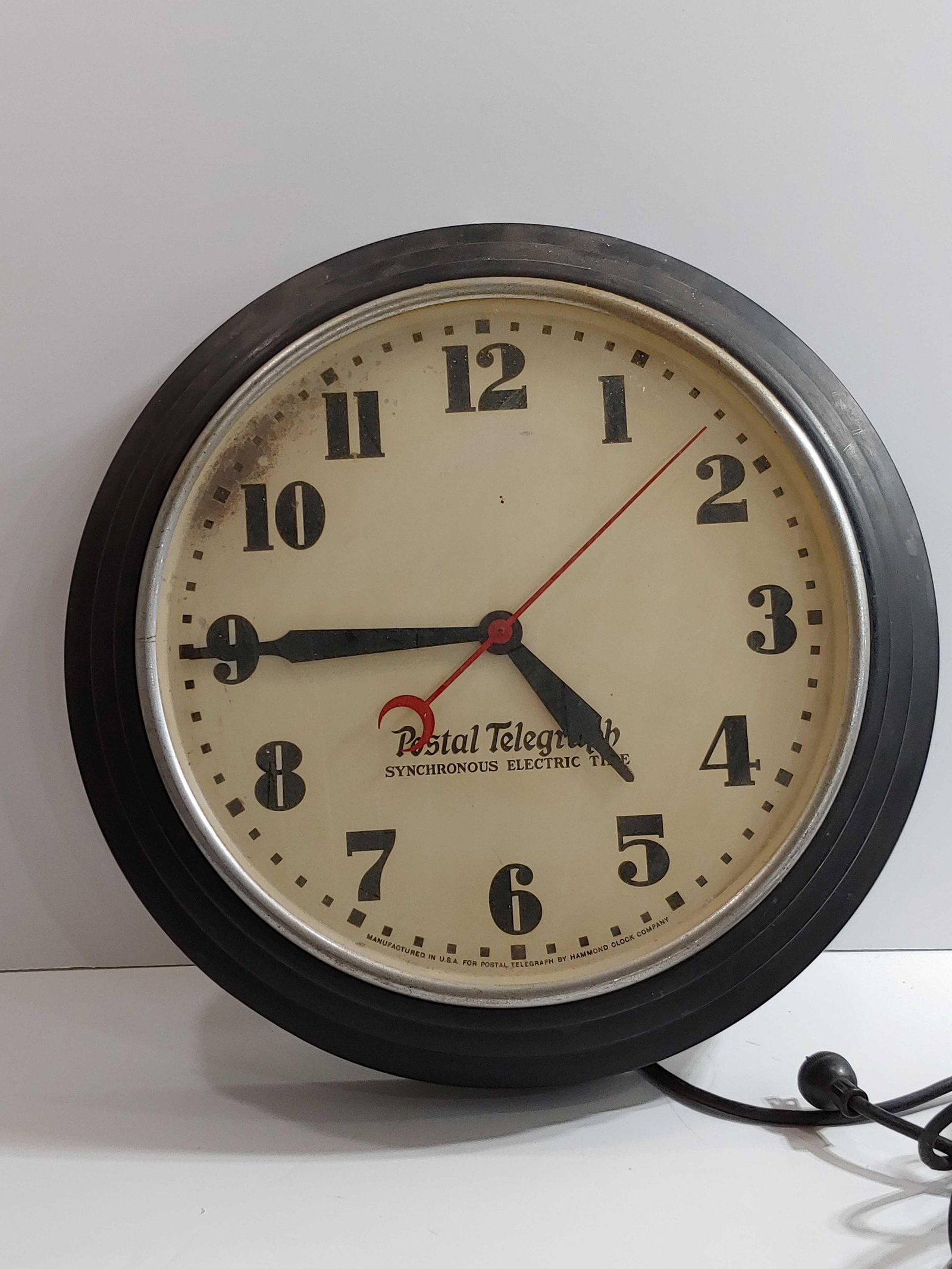 Art Deco Postal Telegraph Synchronous clock (1 of 6)