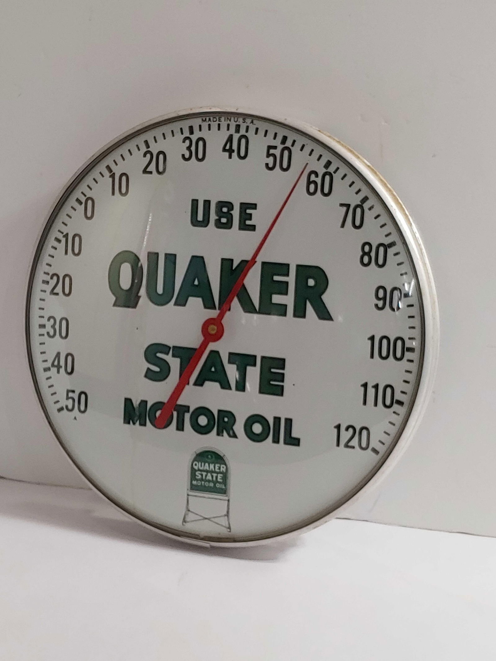 Quaker State motor oil thermometer (1 of 4)