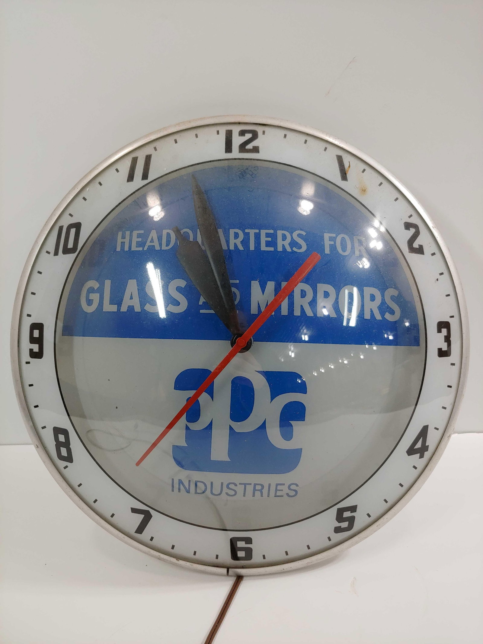 PPG Industries double bubble clock (1 of 6)