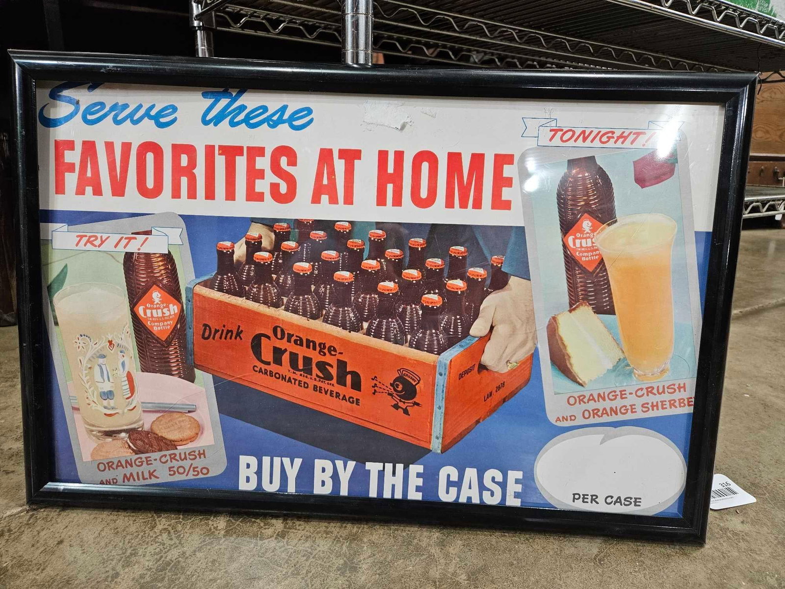 Orange Crush framed paper poster (1 of 5)