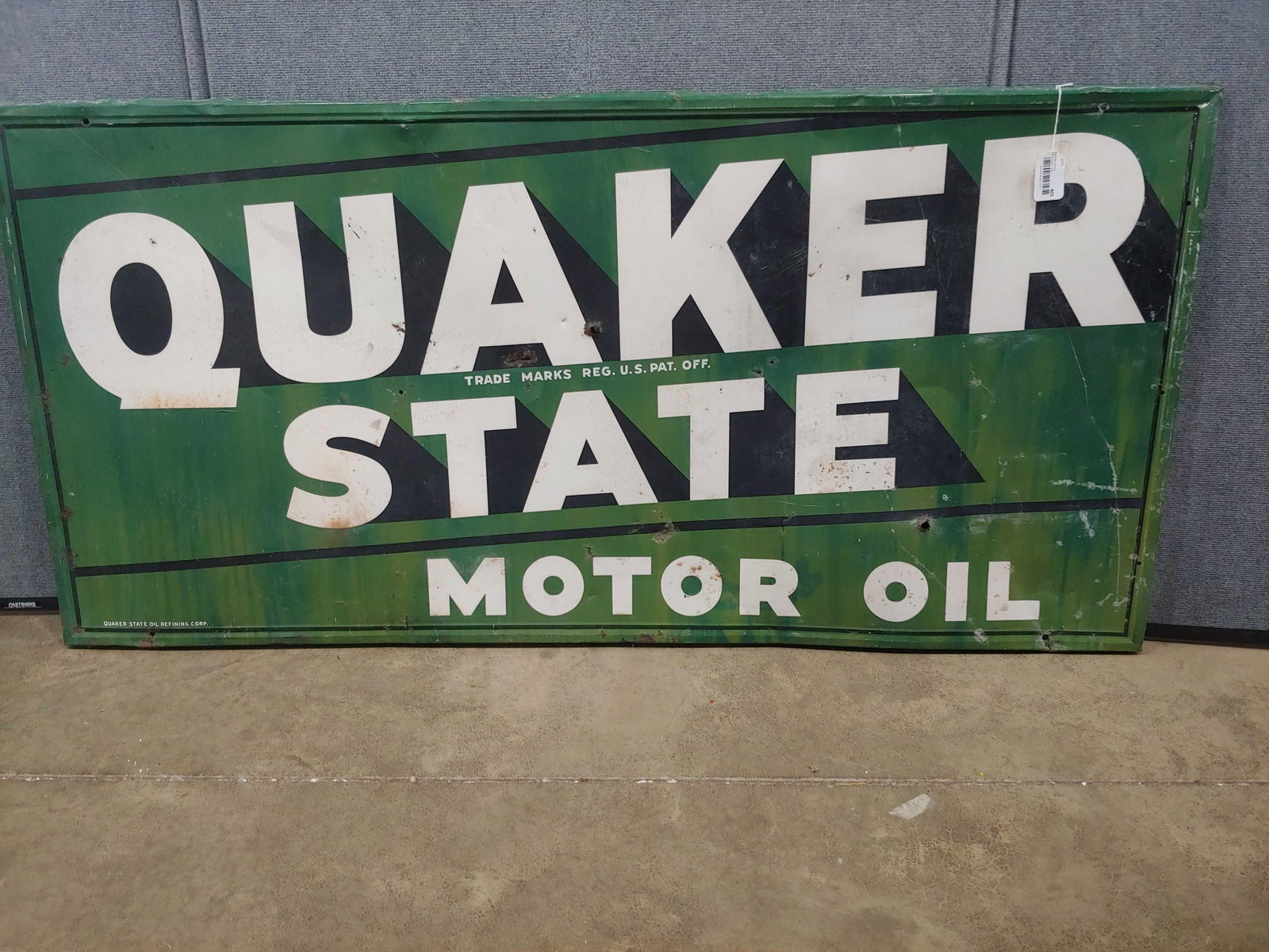 SST Quaker State Motor Oil sign (1 of 7)