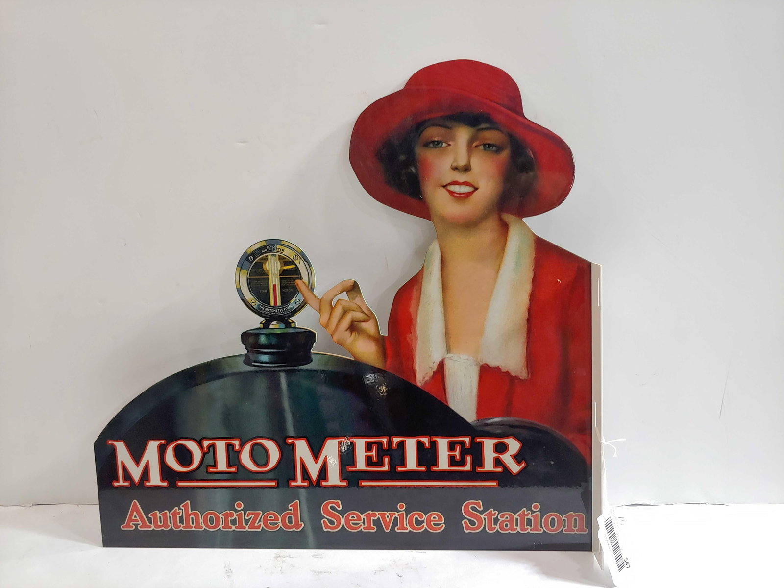 Newer DST Boyce Moto Meter flange sign (Limited) (1 of 6)