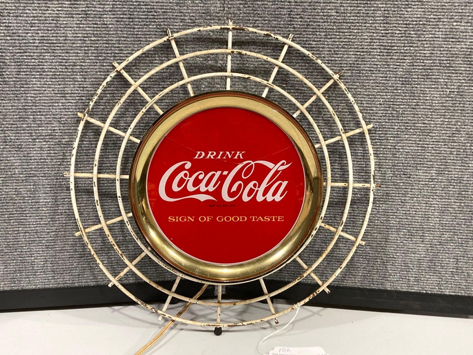 1950s Coca-Cola Mid-century lighted sign (1 of 6)
