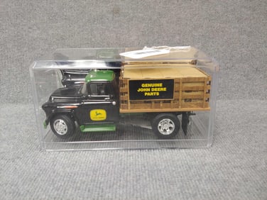PRESTIGE SERIES JOHN DEERE 1957 CHEVY DEALERSHIP STAKE TRUCK