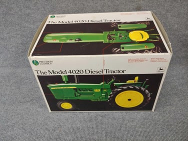 ERTL JOHN DEERE MODEL 4020 NF HD PRECISION CLASSIC NO. 3 TRACTOR