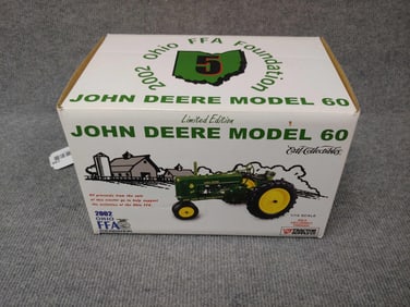 ERTL JOHN DEERE NF MODEL 60 2002 OHIO FFA FOUNDATION TSC EDITION