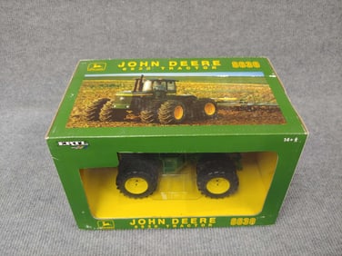 ERTL JOHN DEERE 8630 TRACTOR 27TH ANN. PLOW CITY FARM TOY SHOW 2007