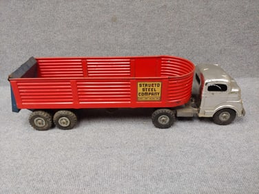 VINTAGE STRUCTO STEEL COMPANY TRUCK AND TRAILER