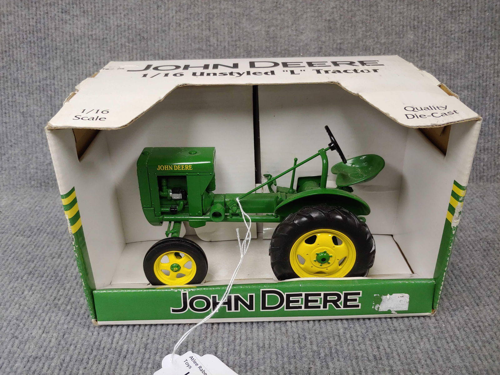 SPECCAST JOHN DEERE UNSTYLED L WF TRACTOR: NOS STOCK NO. JDM 171 1/16 SCALE