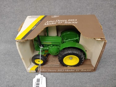 ERTL JOHN DEERE 1953 MODEL D WF BLUEPRINT REPLICA TRACTOR