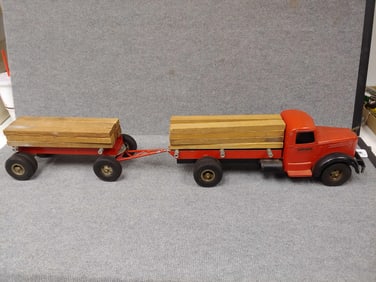 SMITH MILLER 1950S MACK LUMBER TRUCK