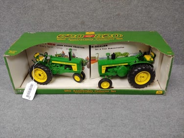 50TH ANNIVERSARY COLLECTORS SET JOHN DEERE 720 AND 820