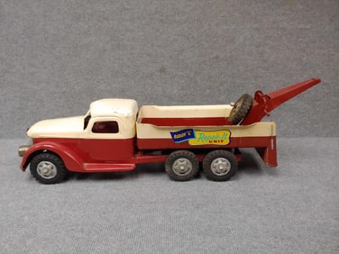 RARE VINTAGE BUDDY L TIN MOBILE REPAIR IT UNIT TRUCK