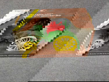 ERTL JOHN DEERE 1915 MODEL R WATERLOO BOY STEEL WHEEL BLUEPRINT REPLICA COLLECTORS EDITION TRACTOR