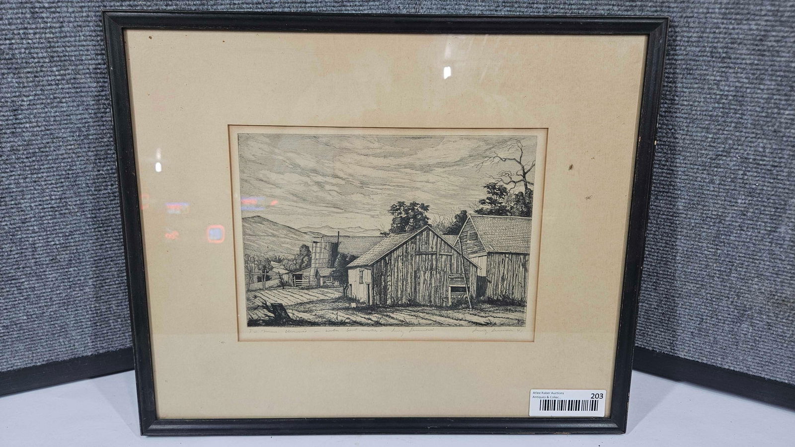 Luigi lucioni artist Signed print (1 of 7)